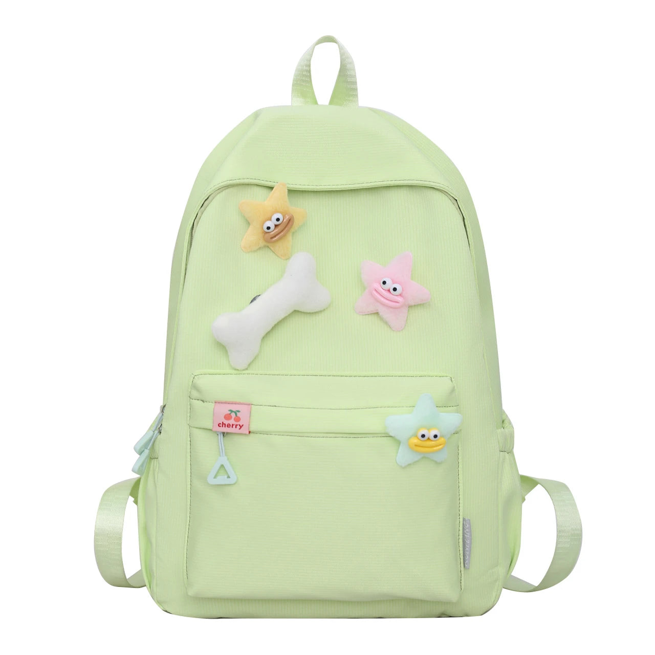 Student's simple and versatile backpack, small and fresh
