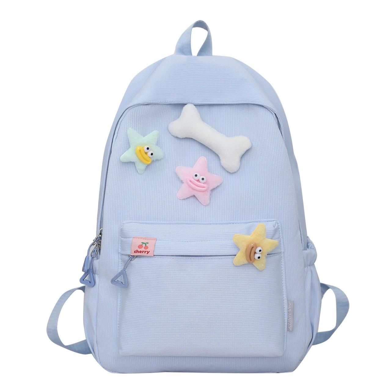 Student's simple and versatile backpack, small and fresh