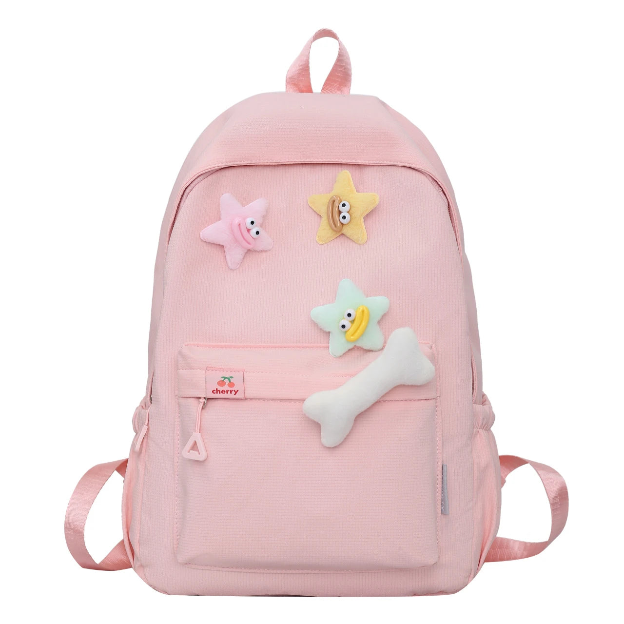 Student's simple and versatile backpack, small and fresh