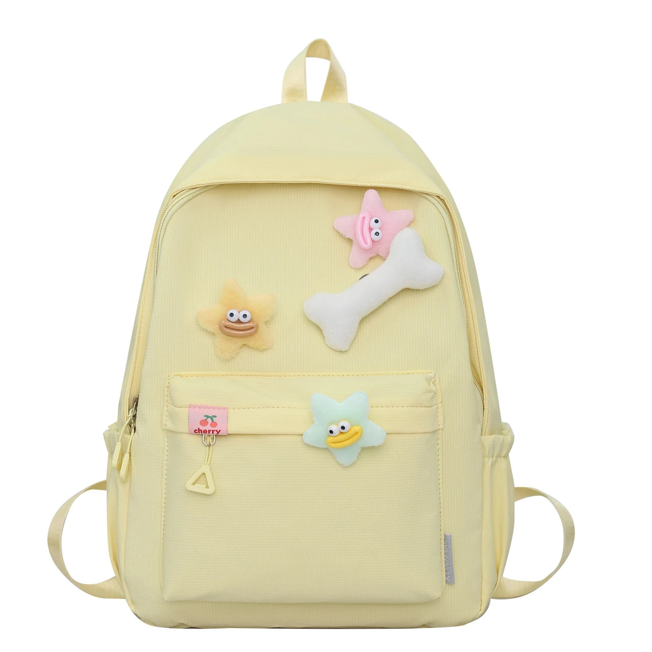 Student's simple and versatile backpack, small and fresh
