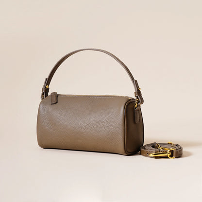 Top layer cowhide premium genuine leather new popular versatile hand-held diagonal cross bag