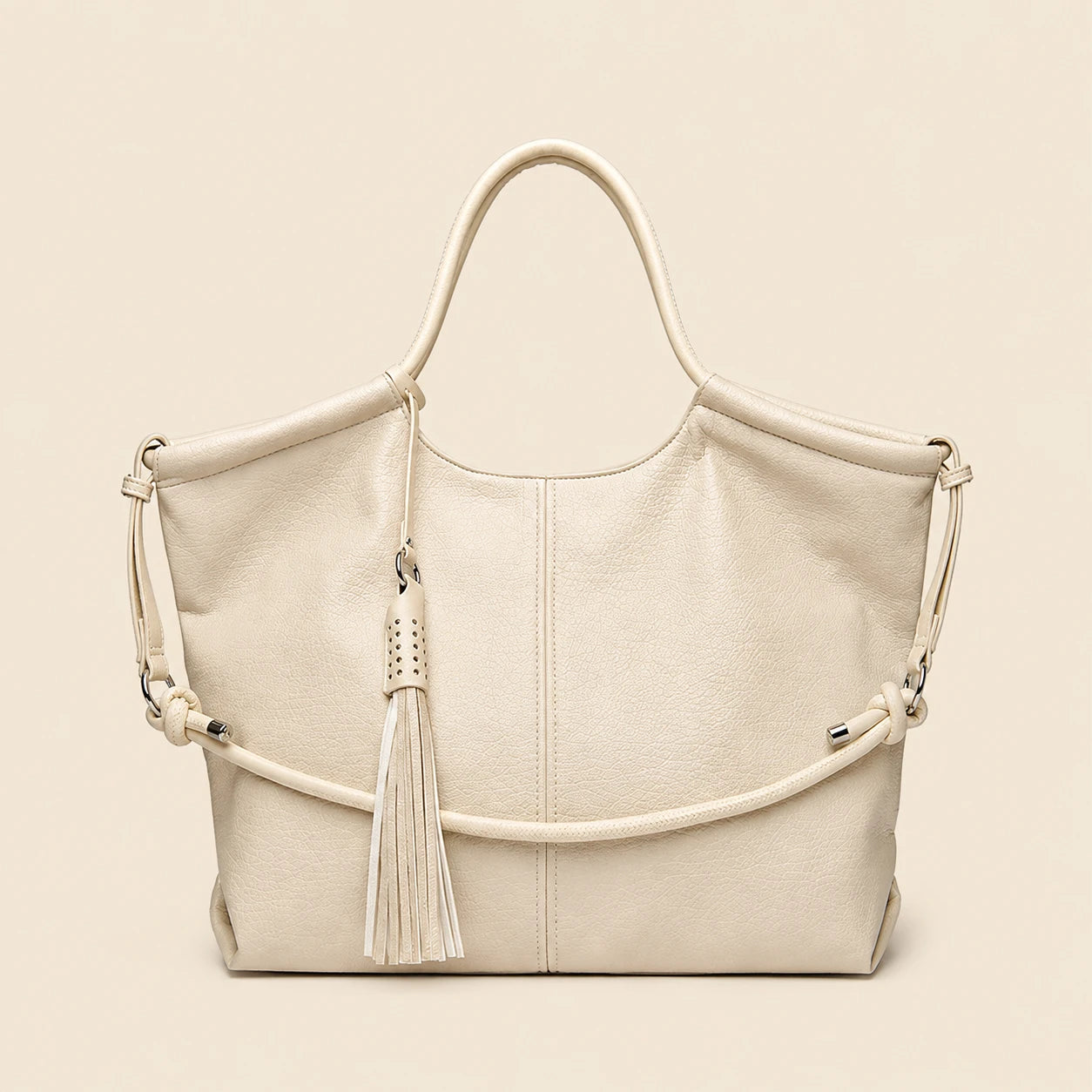 Large capacity women's 2026 summer commuting bags, casual retro women's single shoulder handbags