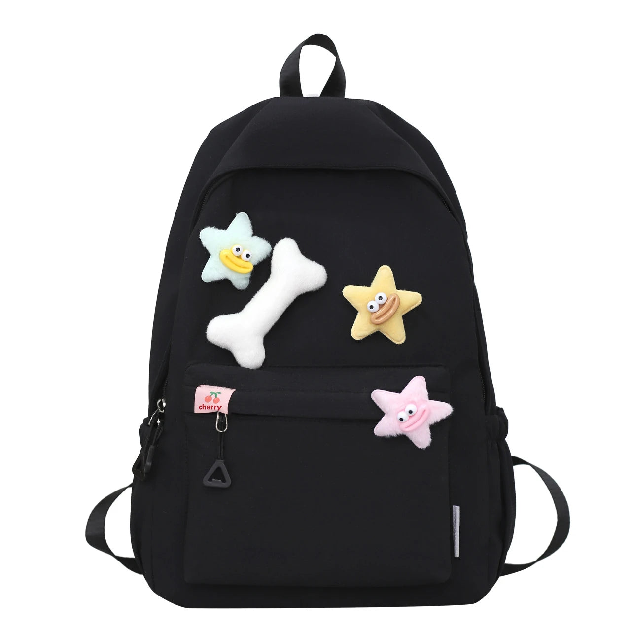Student's simple and versatile backpack, small and fresh