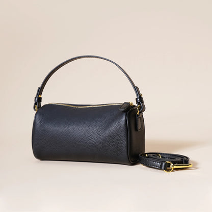 Top layer cowhide premium genuine leather new popular versatile hand-held diagonal cross bag