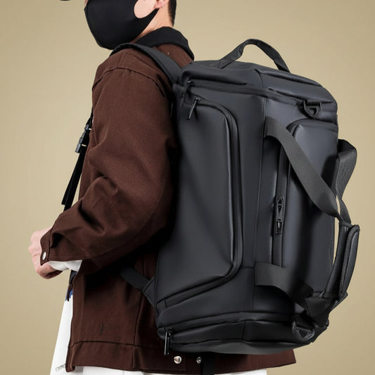 Multi functional fitness bag, hand-held crossbody travel bag, large capacity, short distance business trip, clothing storage, luggage bag