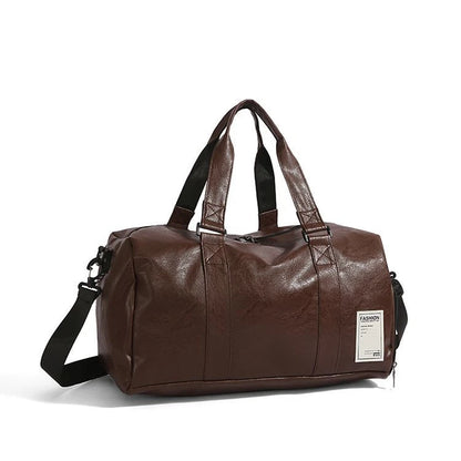 Multi functional sports and fitness bag, short distance travel bag, large capacity, lightweight crossbody luggage bag