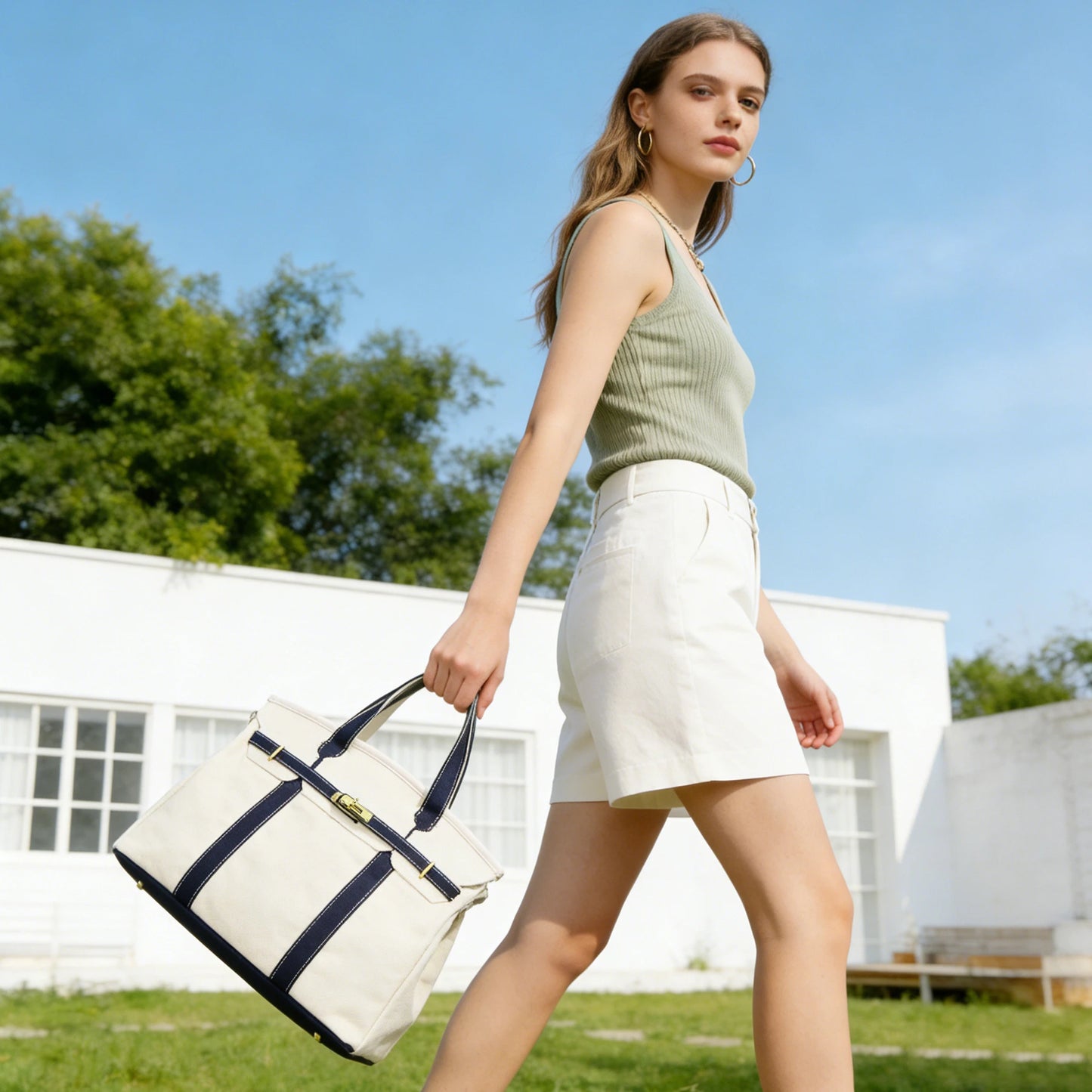 Canvas Multi-purpose Tote Bag