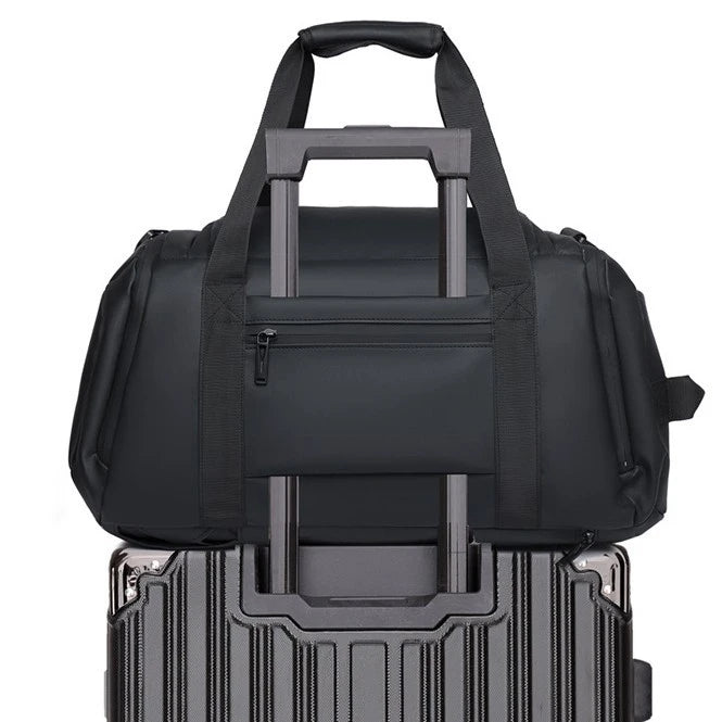 Multi functional fitness bag, hand-held crossbody travel bag, large capacity, short distance business trip, clothing storage, luggage bag