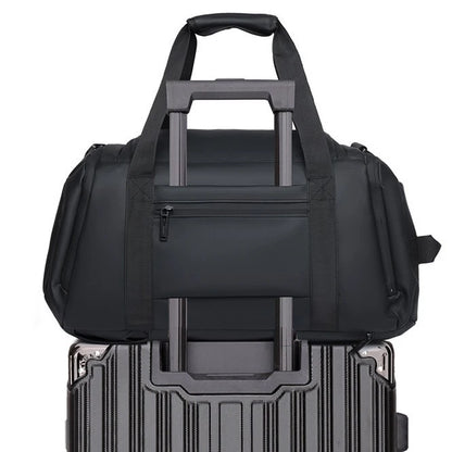 Multi functional fitness bag, hand-held crossbody travel bag, large capacity, short distance business trip, clothing storage, luggage bag