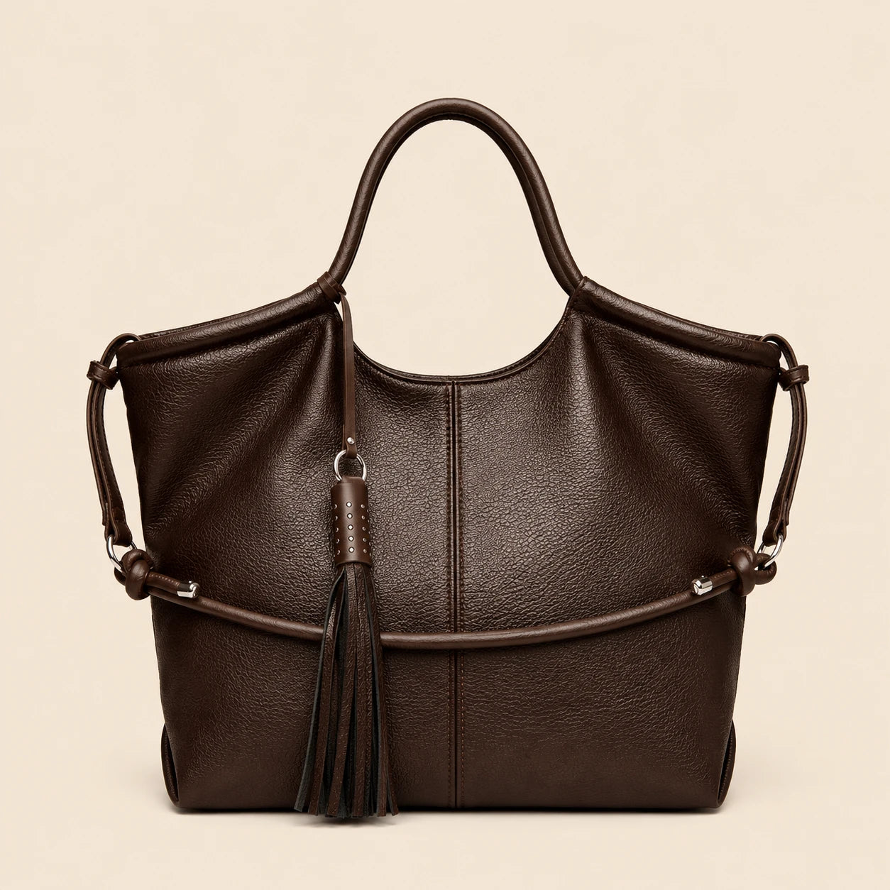 Large capacity women's 2026 summer commuting bags, casual retro women's single shoulder handbags