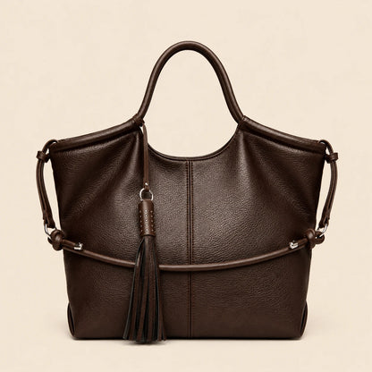 Large capacity women's 2026 summer commuting bags, casual retro women's single shoulder handbags