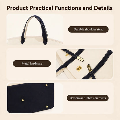Canvas Multi-purpose Tote Bag