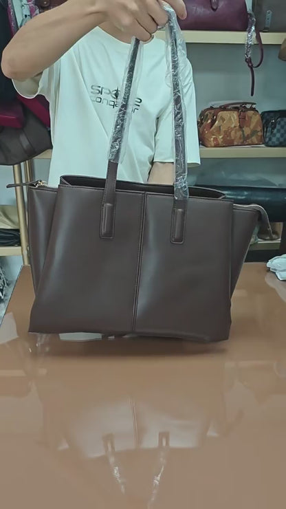 Retro Ladies Tote Bag Simple and Versatile Handbag
